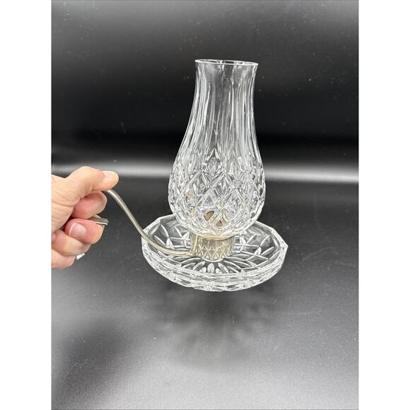 TRIUMPH LEAD CRYSTAL CANDLE LAMP MADE IN GERMANY Stunning! EUC - Picture 4 of 12